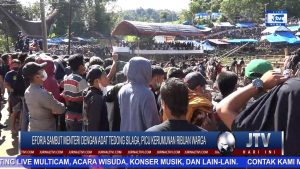 BERITA VIDEO : EFORIA SAMBUT MENTERI DENGAN ADAT TEDONG SILAGA, PICU KERUMUNAN RIBUAN WARGA