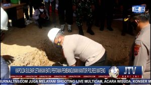 BERITA VIDEO : KAPOLDA SULBAR LETAKKAN BATU PERTAMA PEMBANGUNAN KANTOR POLRES MATENG