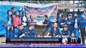 BERITA VIDEO : KOMUNITAS AKU ANAK TORAJA, SALURKAN BANTUAN KE WARGA KORBAN KEBAKARAN DI SALUBIANG