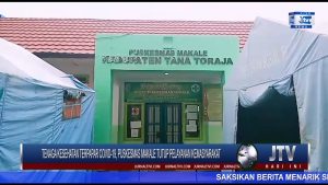 BERITA VIDEO : 3 TENAGA KESEHATAN TERPAPAR COVID-19, PUSKESMAS MAKALE TERPAKSA TUTUP PELAYANAN