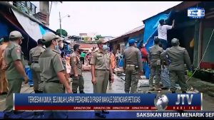 BERITA VIDEO : TERKESAN KUMUH, SEJUMLAH LAPAK PEDAGANG DI PASAR MAKALE DIBONGKAR PETUGAS