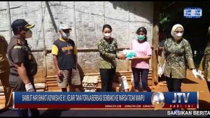 BERITA VIDEO : SAMBUT HARI BHAKTI ADYAKSA KE 61, KEJARI TANA TORAJA BERBAGI SEMBAKO KE WARGA TIDAK MAMPU