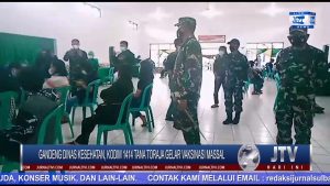 BERITA VIDEO : GANDENG DINAS KESEHATAN, KODIM 1414 TANA TORAJA GELAR VAKSINASI MASSAL