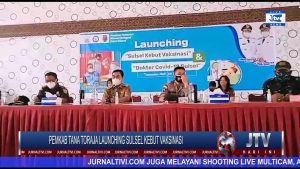 BERITA VIDEO : PEMKAB TANA TORAJA LAUNCHING SULSEL KEBUT VAKSINASI