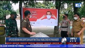 BERITA VIDEO : KAPOLRES BERSAMA WAKIL BUPATI DAN KAJARI TANA TORAJA, PASANG STIKER AYO PAKAI MASKER