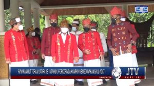 BERITA VIDEO : RAYAKAN HUT TORAJA UTARA KE 13 TAHUN, FORKOPIMDA KOMPAK MENGGUNAKAN BAJU ADAT