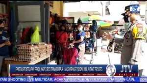 BERITA VIDEO : PANTAU PENERAPAN PPKM, KAPOLRES TANA TORAJA : MASYARAKAT SUDAH MULAI TAAT PROKES