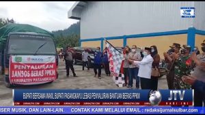 BERITA VIDEO : BUPATI BERSAMA WAKIL BUPATI PASANGKAYU LEBAS PENYALURAN BANTUAN BERAS PPKM