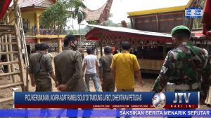 BERITA VIDEO : PICU KERUMUNAN, ACARA ADAT RAMBU SOLO’ DI TANDUNG LA’BO’, DIHENTIKAN PETUGAS