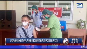 BERITA VIDEO : LAKSANAKAN VAKSIN TAHAP 2, PUSKESMAS ONGKAW TERAPKAN PROKES SECARA KETAT