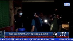 BERITA VIDEO : LANGGAR PEMBERLAKUAN PPKM, SATPOL PP DAN TNI KEMBALI MENGEREBEK THM DAN WARUNG BALLO’
