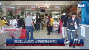 BERITA VIDEO : KEMBALI DIBUKA, MANAJEMEN TOKO AGUNG PERKETAT PENERAPAN PROKES