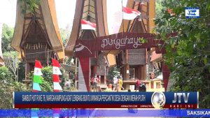 BERITA VIDEO : DITENGAH PENYEBARAN COVID-19, WARGA ADAT DI LEMBANG BUNTU MINANGA PERCANTIK KAMPUNG SAMBUT HUT RI 76