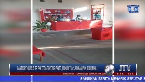 BERITA VIDEO : LANTIK PENGURUS TP PKK, KEPALA DESA BOYONG PANTE  : JADIKAN PKK LEBIH MAJU