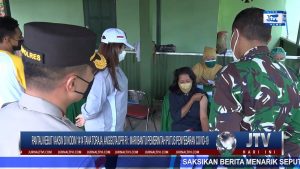 BERITA VIDEO : PANTAU KEBUT VAKSIN DI KODIM 1414 TANA TORAJA, ANGGOTA DPR RI : MARI BANTU PEMERINTAH PUTUS PENYEBARAN COVID-19
