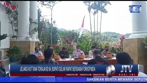 BERITA VIDEO : JELANG HUT TANA TORAJA KE 64, BUPATI GELAR RAPAT BERSAMA FORKOPIMDA