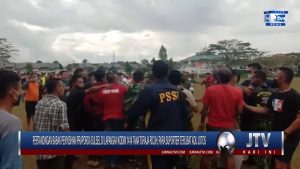 BERITA VIDEO : PERTANDINGAN BABAK PENYISIHAN PRAPORDA SULSEL DI LAPANGAN KODIM 1414 TANA TORAJA RICUH, PARA SUPORTER TERLIBAT ADU JOTOS