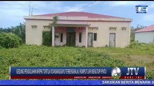 BERITA VIDEO : GEDUNG PENGOLAHAN KRIPIK TORTILA VOVASANGGAYU TERBENGKALAI, RUMPUT LIAR MENUTUPI PINTU