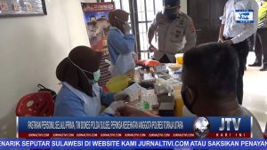 BERITA VIDEO : PASTIKAN PERSONIL SELALU PRIMA, TIM DOKES POLDA SULSEL PERIKSA KESEHATAN ANGGOTA POLRES TORAJA UTARA