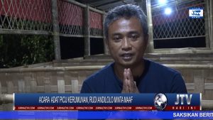 BERITA VIDEO : ACARA  ADAT PICU KERUMUNAN, RUDI ANDILOLO MINTA MAAF