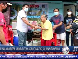 Peduli Lansia di Masa Pandemi,  Komunitas Pia Toraya Sikamali’ Cabang Timika, Salurkan Bantuan Sembako