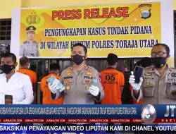 Peras Korban Hingga Ratusan Juta, 6 Anggota BNN Gadungan Diciduk Tim Sat Reskrim Polres Toraja Utara