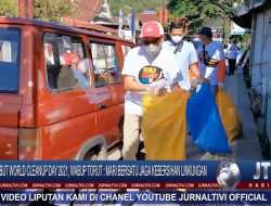 Sambut World Cleanup Day 2021, Wabup Torut : Mari Bersatu Jaga Kebersihan Lingkungan