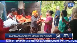 BERITA VIDEO : PEMKAB PASANGKAYU MELALUI DINSOS SALURKAN BANTUAN KE KORBAN BANJIR DI DESA KARYA BERSAMA