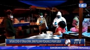 BERITA VIDEO : SATGAS COVID-19 TORAJA UTARA, SWAB PULUHAN PEDAGANG DI PASAR SUBUH