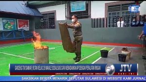 BERITA VIDEO : GANDENG TIM DAMKAR, RUTAN KELAS 2 B MAKALE SOSIALISASI CARA MEMADAMKAN API DENGAN PERALATAN RINGAN
