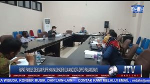 BERITA VIDEO : RAPAT PANSUS DENGAN PUPR HANYA DIHADIRI DUA ANGGOTA DPRD PASANGKAYU