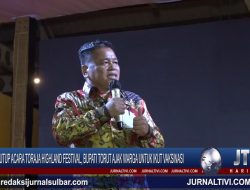 BERITA VIDEO : TUTUP ACARA TORAJA HIGHLAND FESTIVAL, BUPATI TORUT AJAK WARGA UNTUK IKUT VAKSINASI