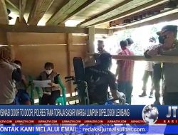 BERITA VIDEO : Vaksinasi Door to Door, Polres Tana Toraja Sasar Warga Lumpuh di Pelosok Lembang
