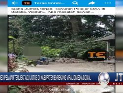 Berita Video : Pelajar Terlibat Adu Jotos di Enrekang, Viral Dimedia Sosial