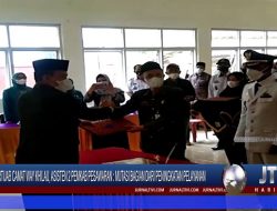 Berita Video : Hadiri Sertijab Camat Way Khilau, Asisten 2 Pemkab Pesawaran : Mutasi Bagian Dari Peningkatan Pelayanan