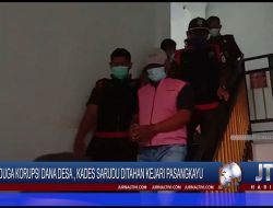 Berita Video : Diduga Korupsi Dana Desa , Kades Sarudu Ditahan Kejari Pasangkayu
