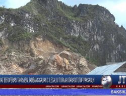 Berita Video : Nekat Beroperasi Tanpa Izin, Tambang Galian C Ilegal di Toraja Utara Ditutup Paksa DLH