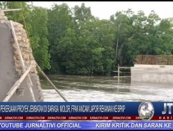 Berita Video : Pekerjaan Proyek Jembatan di Sarasa  Molor, FPAK Ancam Lapor Rekanan ke BPKP