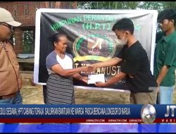 Berita Video : Peduli Sesama, HPT Cabang Toraja  Salurkan Bantuan ke Warga  Pasca Bencana Longsor di Karua