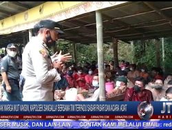 Berita Video : Ajak Warga Ikut Vaksin, Kapolsek Sangalla’ Bersama Tim Terpadu Sasar Pasar dan Acara Adat