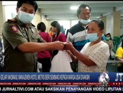 Berita Video : Gelar Vaksinasi, Manajemen Hotel Metro Siapkan Sembako Untuk Warga