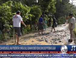 Beita Video : Bosan Menunggu Janji Pemerintah, Warga Salu di Toraja Utara Gunakan Ember Bekas dan Sekop Perbaiki Jalan