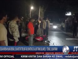 Berita Video : Diduga Hilang Kendali, Dua Motor Terlibat Adu Banteng di Jalur Trans Sulawesi, 1 Tewas, 3 Luka Parah