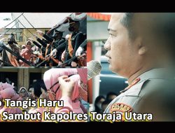 Video : Pisah Sambut Kapolres Toraja Utara, Air Mata Haru Mengiringi Keberangkatan AKBP Yudha ke Tempat Penugasan Baru