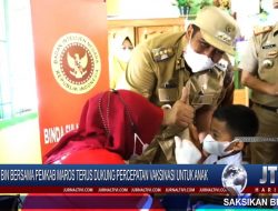Berita Video : BIN Bersama Pemkab Maros Terus Dukung Percepatan Vaksinasi Untuk Anak