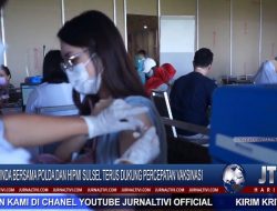 Berita Video : Binda Bersama Polda dan HIPMI Sulsel Terus Dukung Percepatan Vaksinasi