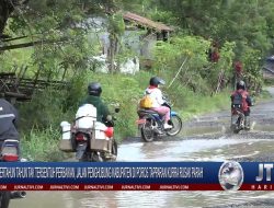Berita Video : Bertahun – Tahun Tak Tersentuh Perbaikan, Jalan Penghubung Kabupaten, Poros Tapparan Kurra Rusak Parah