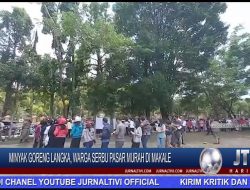 Berita Video : Minyak Goreng Langka, Warga Serbu Pasar Murah di Makale