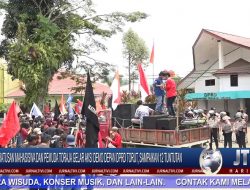 Berita Video : Ratusan Mahasiswa dan Pemuda Toraja Gelar Aksi Demo Depan DPRD Torut, Sampaikan 12 Tuntutan