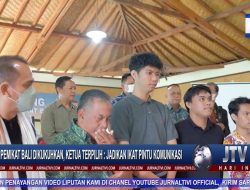 Berita Video : PEMIKAT Bali Dikukuhkan, Ketua Terpilih : Jadikan IKAT Pintu Komunikasi